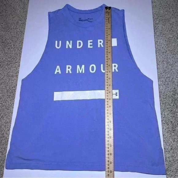 Under Armour Loose blue lavender fit tank size M - Picture 3 of 6